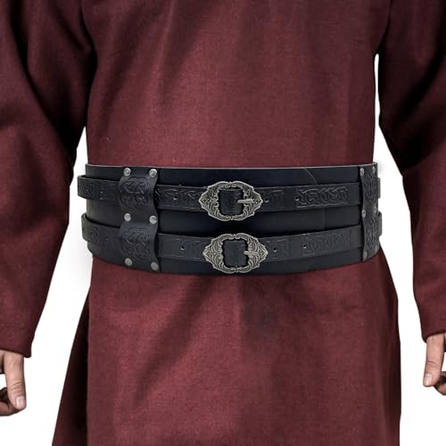 Ceinture large Renaissance style Viking pour accessoiriser vos déguisements