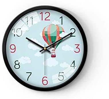 Horloge murale pour enfants sans tic-tac afin de préserver le sommeil dans la chambre