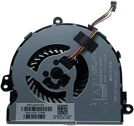 Ventilateur CPU Remplacement HP 15-DA 15-DB 15-DR L20474-001 TPN-C129