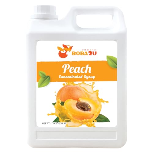 BOBA2U CONCENTRATED SYRUP LYCHEE 5.5 LBS