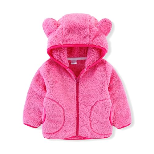 Winter Coats Puffer Padded Jacket for Toddler Boys Girls Kids Light Outwear Bear Ears with Hoods3