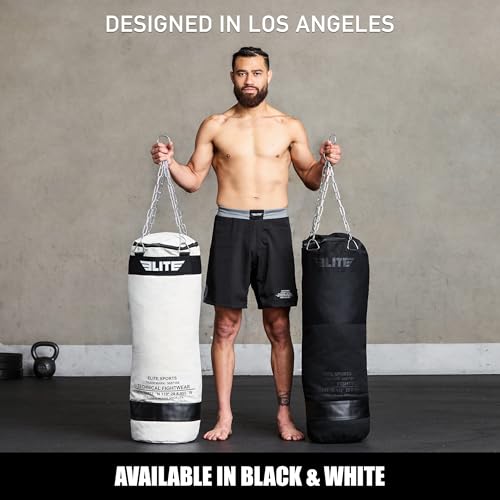 Elite Sports EL533 Canvas Punching Bags Mma Muay Thai Kickboxing Training Boxing Punching Bag thumb #5