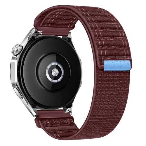 Image of XMUXI Compatible with Huawei Watch 4 Strap Nylon Solo Loop GT4 GT3 Replacement Band for GTR 4 Quick Release Venu 2 /3 /Vivoactive 4 Watch Strap 22mm Nylon Strap Women Men