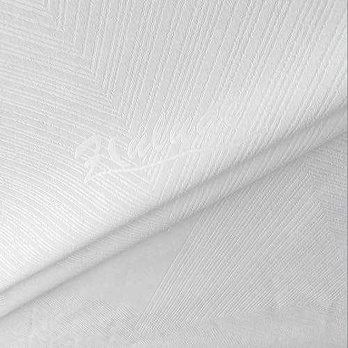 Funda de colchón impermeable textil con relieve premium blanco 7