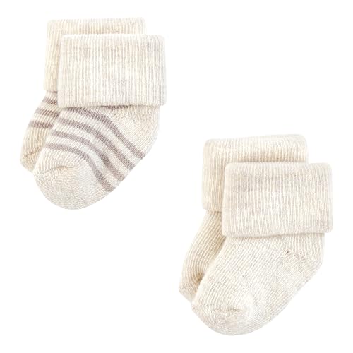 Image of Hudson Baby Baby 8-pack Cotton Rich Newborn and Terry Socks