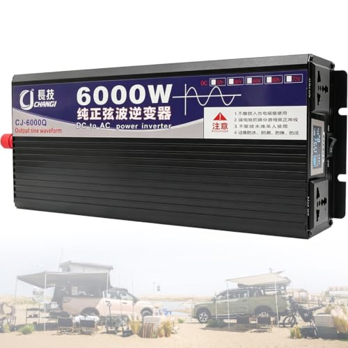 Inversor de onda sinusoidal pura para coche con potencias desde 1600W hasta 16000W