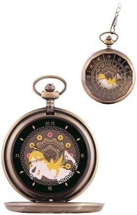 Amazon 西尾維新 アニメプロジェクト 物語シリーズ 懐中時計 忍野忍 アニメ 萌えグッズ 通販