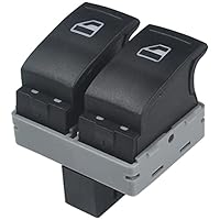 KASturbo Elektrische Schalter für Fensterheber 7E0959855A für Transporter T5 T6 2005-2009 (Fahrerseite)