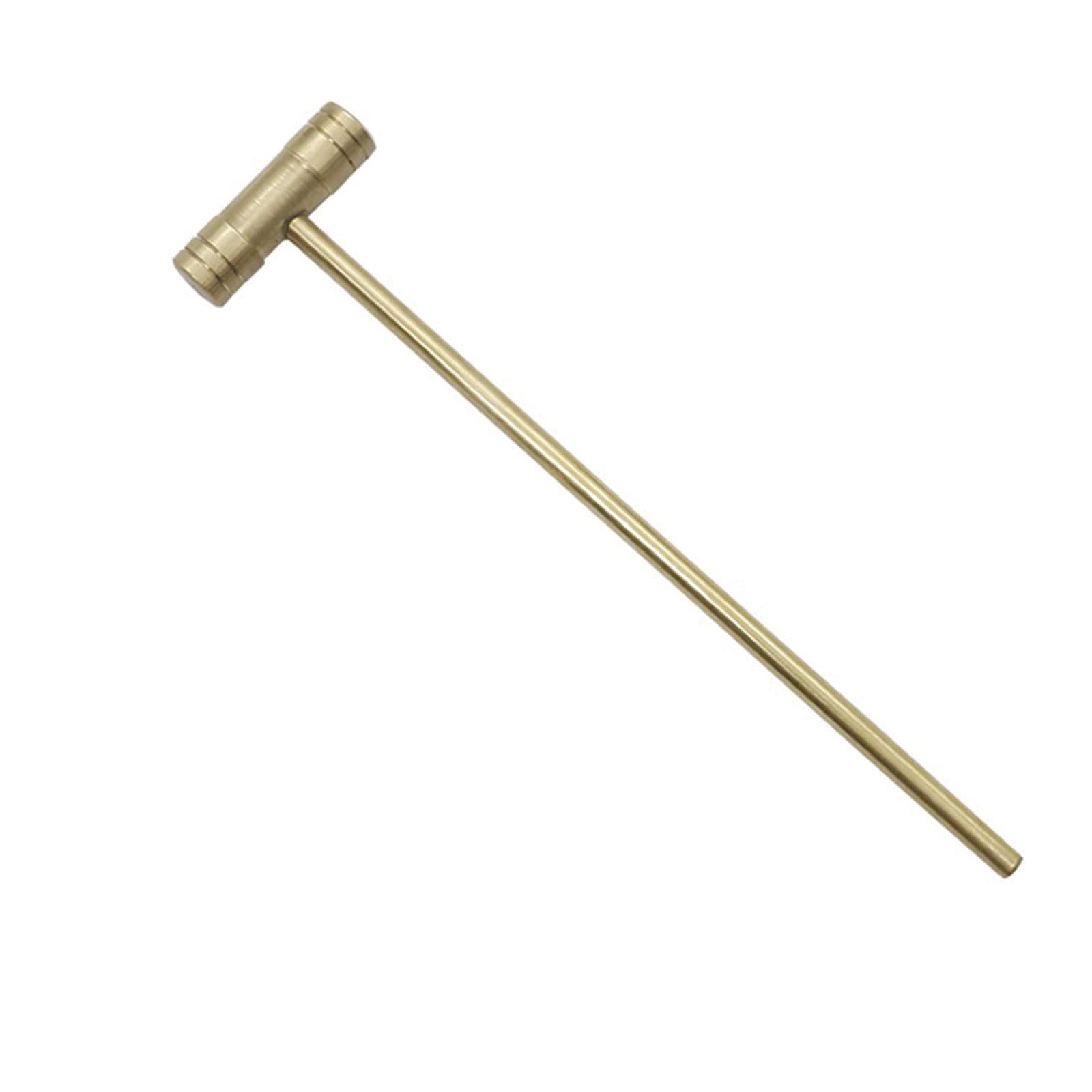 Multi Brass Hammer Multi-Function Hammer Small Little Hammer Gold Suitable for Jeweler Watchmakers Eating