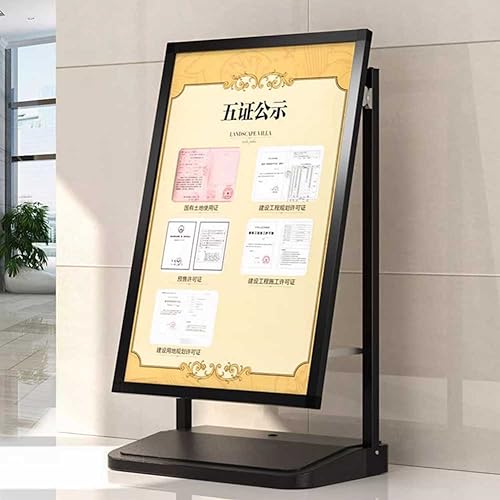 Support pour panneaux d'affichage KT rigide avec socle lestable premium