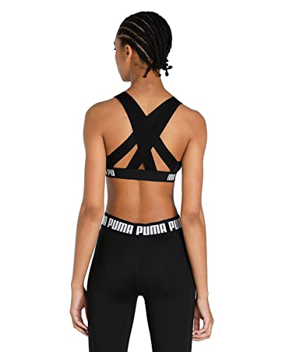 Image of Puma Women Polyester Lightly Padded Wirefree Sports Bra