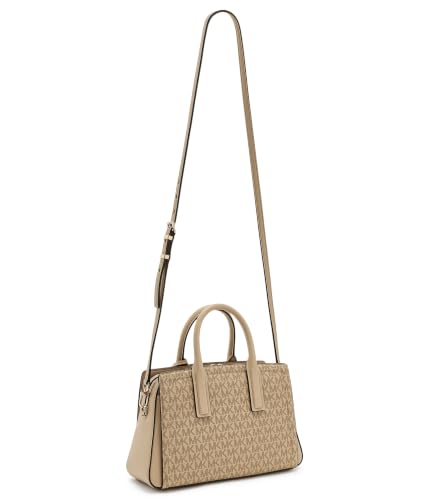 Image of Michael Kors, Womens, Laila Small Satchel, Khaki, One Size