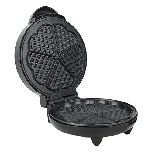 Máquina de Waffle ABS, Máquina de Waffle Antiaderente de Aquecimento Rápido de 1200 W para Casa (Plu
