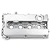 MITZONE Aluminum Valve Cover Compatible with Chevy Cruze 2010-2015 Trax 2013-2020 Aveo Aveo5 2009-2011 Pontiac G3 2009-2010 Saturn Astra 2008-2009 1.6L 1.8L Replace 55564395 55558673 White
