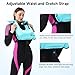 Rrtizan Snorkel Vest, Adults Portable Inflatable Swim Vest Jackets for Snorkeling Swimming Diving Safety