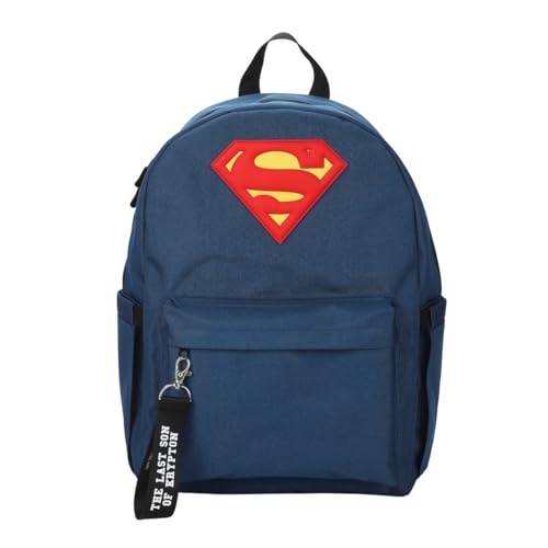 Bioworld Superman Logo 16.5 Adult Blue Backpack