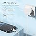 iPhone 17 16 Fast Charger, 20W UK USB C Charger Fast Charging Plug and 2M Type C to C Cable Lead for Apple iPhone 17 Pro Max/17/16 Pro/16 Plus/16/15 Pro Max/15, MacBook Pro 2022/iPad Pro 12.9/Air/Mini