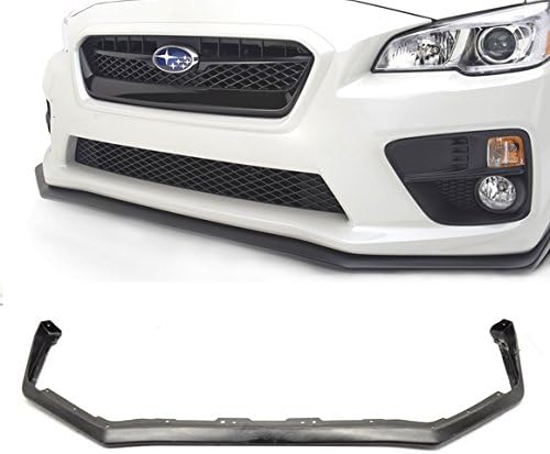 Brand] EAX Compatible with Subaru Impreza sti wrx 15 16 17 Sedan 4-Door Replacement for V-Limited JDM Style PP Front Bumper Lip Spoiler Base/Limited/Premium/Sport/Sport-Tech/STI 2015 2016 2017