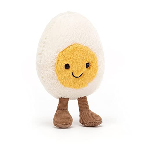 Jellycat Amuseables Boiled Egg Happy Stuffed Toy, Small 5.5 inches - Food Plush - Fun Gift Idea - Image 5
