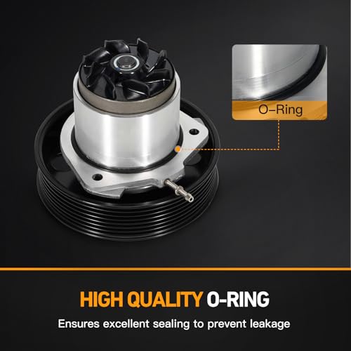 Kozlira Engine Water Pump with O-Ring Compatible with Porsche Cayenne 3.6L 2011-2014 2016-2017, Cayenne 3.0L 2015, for Volkswagen Touareg 3.6L 2011-2017#Replace 95810603300 by Kozlira - Image 3