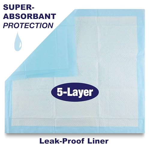 Image of Cudlie Training Pads for Dogs, 50 Count ,26 inchx30 inch| Puppy Pee Pads for Dogs | Absorbent Dog & Puppy Supplies for Dog Training and House Training