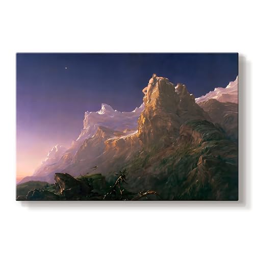 Thomas Cole | Meditation On the Mountain | Abstract Wall Art | GAL088