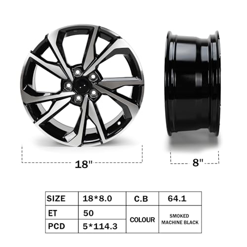 Guriches 18x8 Inch Alloy Wheel Rim