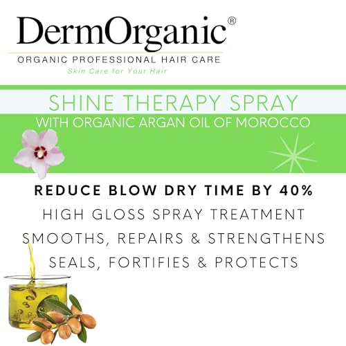 DermOrganic Shine Spray Terapia para Cabello con Aceite de Argán miniatura 3