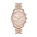 Produktbild Michael Kors Uhr für Damen Lexington, Chronographenwerk, 38mm Rose Gold Edelstahlgehäuse mit Edelstahlarmband, MK7242