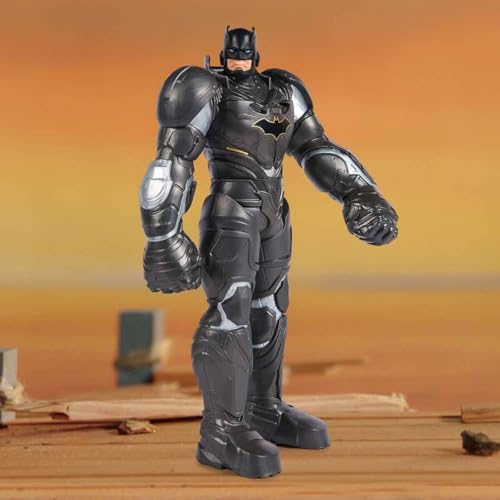 DC Comics - Figurine Batman 30 Cm Giant Series - Batman Figurine Articulée - Revivez Les Aventures De L'homme Masqué - Créez Vos Propres Combats Contre L'ennemi - Super Héros - Jouet Enfant 3 Ans Et +