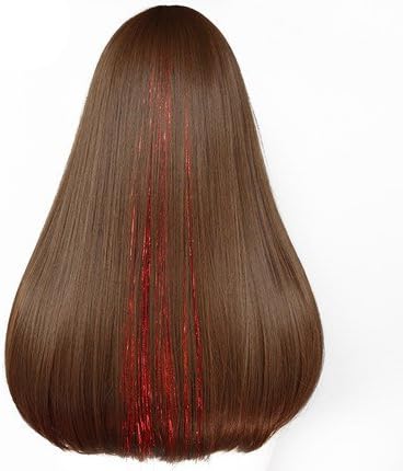 Amazon Yjinco ヘアティンセル ワンタッチ クリップ エクステ ウィッグ キラキラ ヘア エクステンション Hair Tinsel 取り付け簡単 5本セット Yjwj007 Sly エクステンション 通販