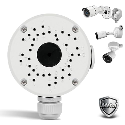 Security Camera Junction Box and Mount (Metal)