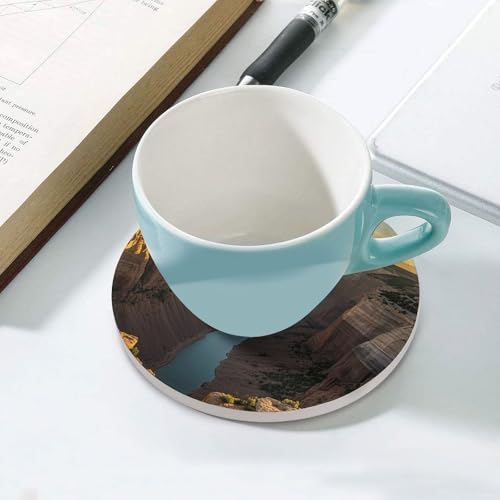 Dessous de verre céramique anti-rayure pour protéger la table des taches - 6