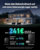 Anker SOLIX 2 Plus Solarbank + 2× 500W Topcon Solarpanel – Ansicht 3