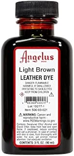 Angelus Leather Dye - 3 Ounces - Black, 3 Ounces