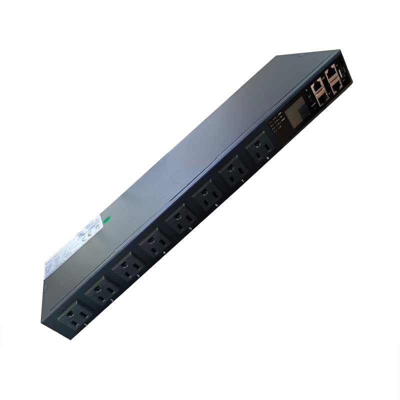 8-bit 6L-30P Smart PDU Rack-Mounted Power Distribution Unit SNMP, telnet, 485modbus-TRU-TCP Protocol