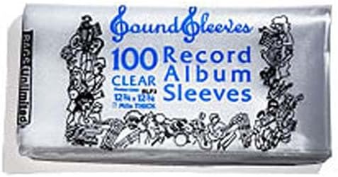 Bu Slp4 LP Dbl Record Jacket Sleeves 100 Cnt Clear - Bags Unlimited SLP4 - 12 IN Double LP Jacket Sleeves - No Flap - 100 Count Clear
