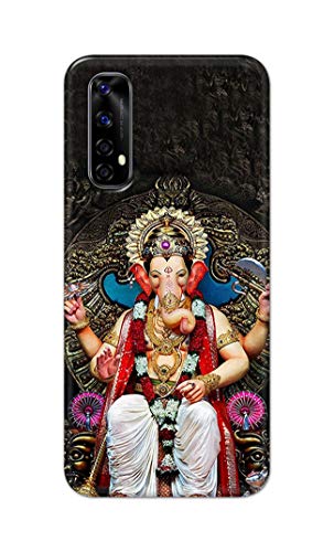 Image of PRINTFIDAA Lord Ganesh Bappa Moriya Printed Designer Hard Back Case Cover for Realme Narzo 20 Pro /Realme 7 -(TY) MVN1010