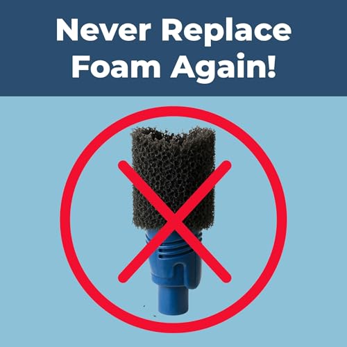 Image of Polaris Tail Foam Replacement - Fits Polaris 180 280 360 380 480 3900 & More - Stop Replacing Foam - Prevent Spray - Improve Pool Cleaner - Long Lasting - Pool Cleaner Parts by Swasher