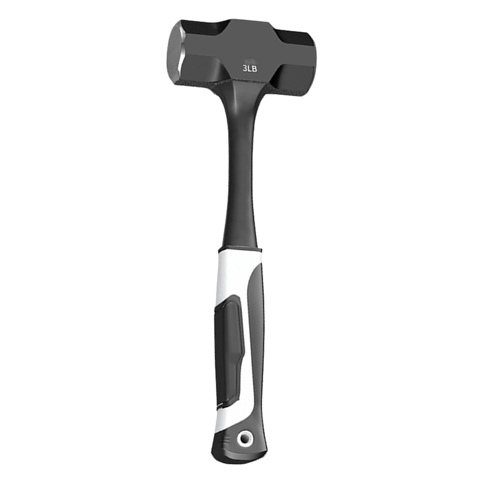 Industrial Strength Reinforced Demolition Hammer with Ergonomic Wooden Handle Professional Fit for Wall Breaking Removal Heavy Duty Octagonal Hammer