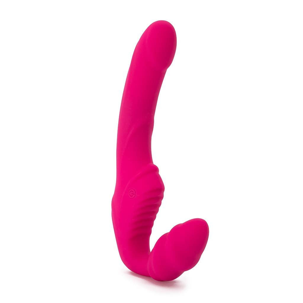 Platanomelón - Vibratore Doppia Penetrazione Con Telecomando 3 Velocità e 6 Modalità di Vibrazione, Immersione e Ricaricabile - Isa Fucsia