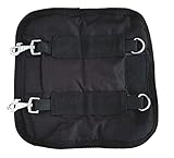 netproshop Deckenerweiterung Verlängerung des Brustlatzes für Pferdedecken, Farbe:Schwarz