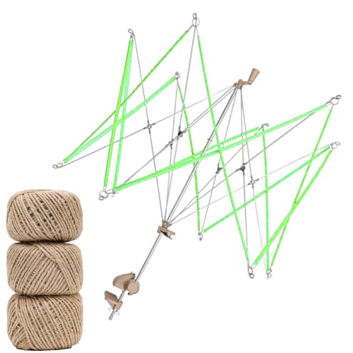 Aguja de paraguas ajustable – Soporte de hilo para enrollar | Accesorios para tejer, ganchillo, bordado, artesanía, estudio, bricolaje, almacenamiento de hilos, hogar, trabajo.