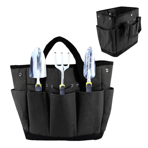Gardening Organizer Bags - Garden Kneeler Tools Bag, Home Gardening Tool Bag | Oxford Fabric Gardening Storage Tote, Heavy Duty Garden Kneeler Tools Bag for Indoor and Outdoor, 34x17x30cm