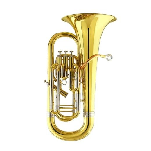 Bombardino de bronce fosforado de 4 teclas en si bemol Instrumento de interpretación profesional Bombardino para principiantes