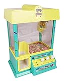 ✅😊 EINFACH ZU BEDIENEN – Unterhalten Sie Kinder zu Hause mit ihrem eigenen Mini-Spielhalle Candy Grabber. Legen Sie eine Münze in den Schlitz und versuchen Sie, einen Preis oder Leckereien zu gewinnen, bevor die Musik aufhört. Verwenden Sie die 3 Joysticks, um zu steuern, in welche Richtung Sie die Klaue bewegen, um Ihre Süßigkeiten zu greifen.
