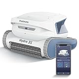 Chasing Hydro 3S Robotic Pool Cleaner for Inground Pools - 300min Runtime, Dual-Centrifugal Pumps, 4 Cleaning Modes, Ideal for Private and Commercial Pools