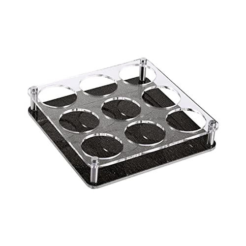Bandeja para copos de vidro Suporte para de Caneca de café Suporte para copos de água Furos redondos