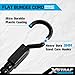 XSTRAP STANDARD 2PK 77 Inch Flat Bungee Cord Heavy Duty Adjustable Long Straps with Hooks for Hand Truck, Camping, Motorcycle, Cars, Bikes, Luggage Rack (Black)