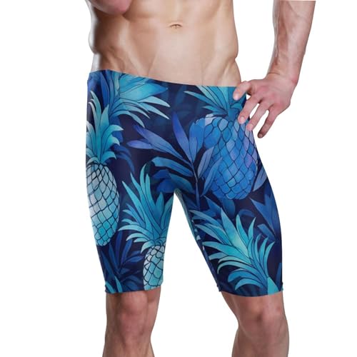 UMIRIKO Pineapple Fruit Swim Jammers for Men Athletic Durable S B0400995